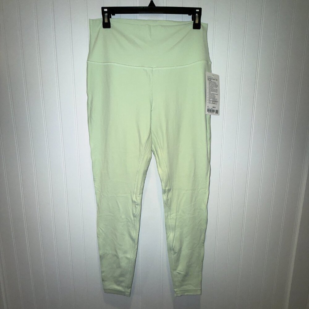 NWT Lululemon Align High-Rise Pant 28" in Kohirabi Green, SZ 12 - Picture 3 of 6